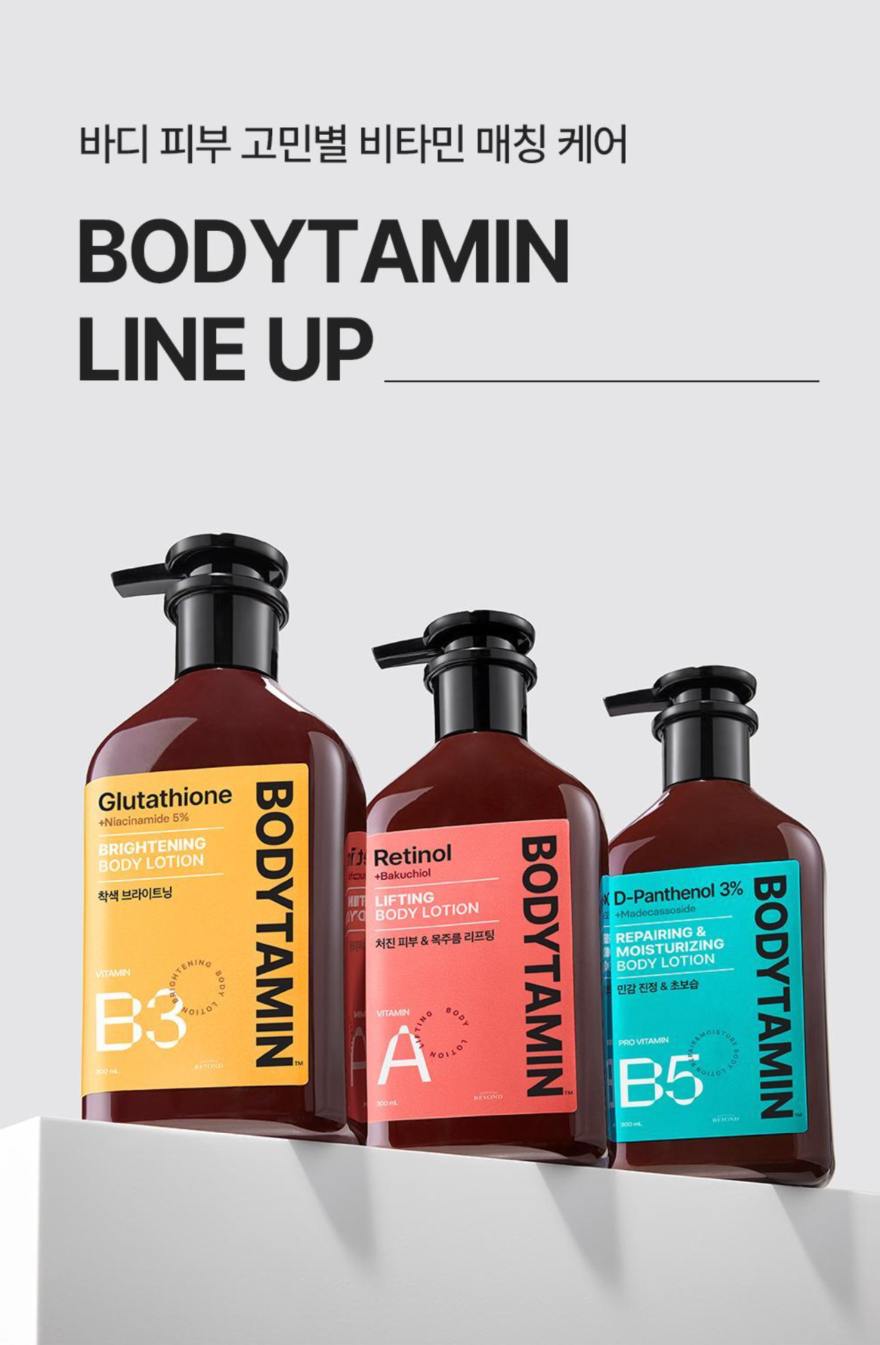 BEYOND Bodytamin 身體乳系列