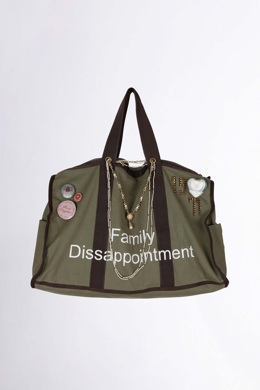 Sculptorpage - Family Diss(appointment) Tote Bag Khaki