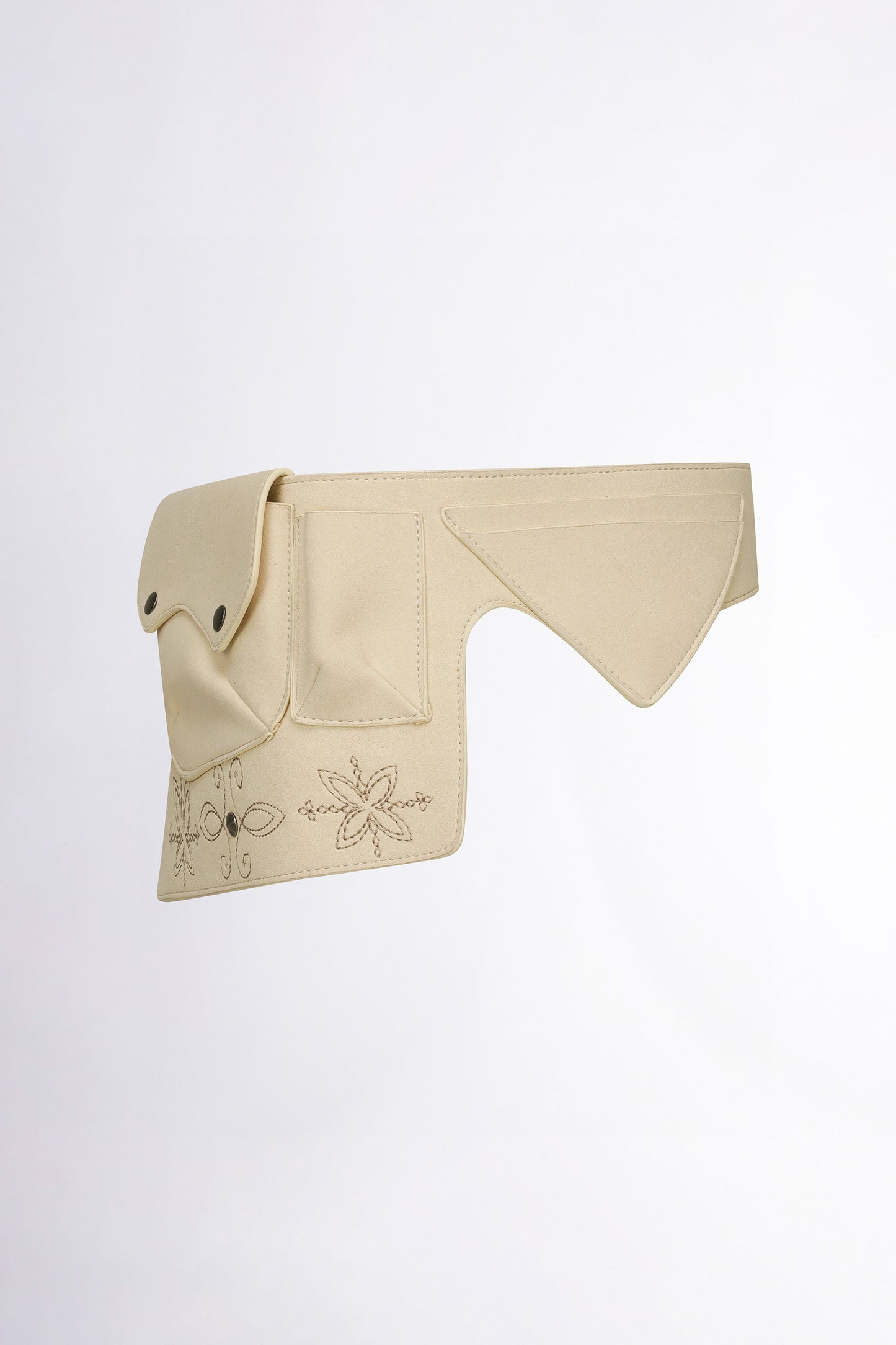 [𝐎𝐍 𝐒𝐀𝐋𝐄 !] Western Faux Suede Belt Bag Raw