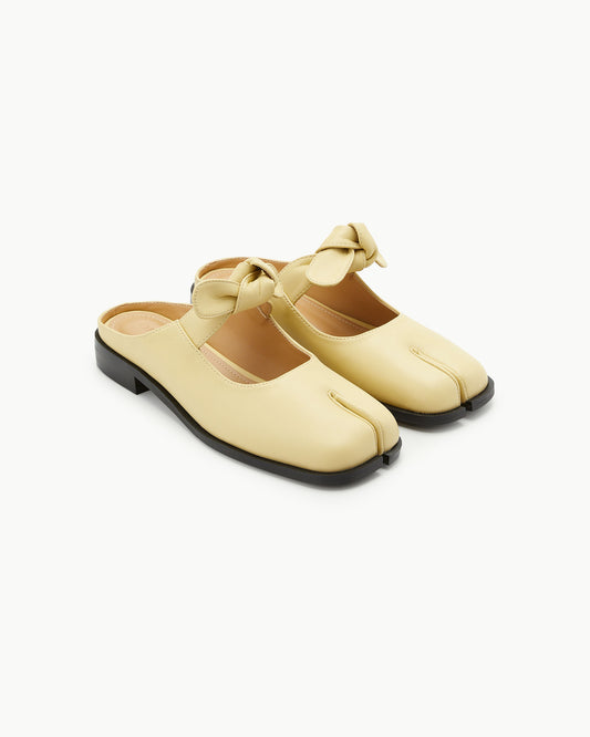 PAES - Bow-Knot Mule / Butter