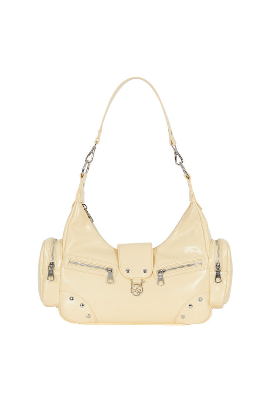 illigo - Ruby Stud Shoulder Bag Butter