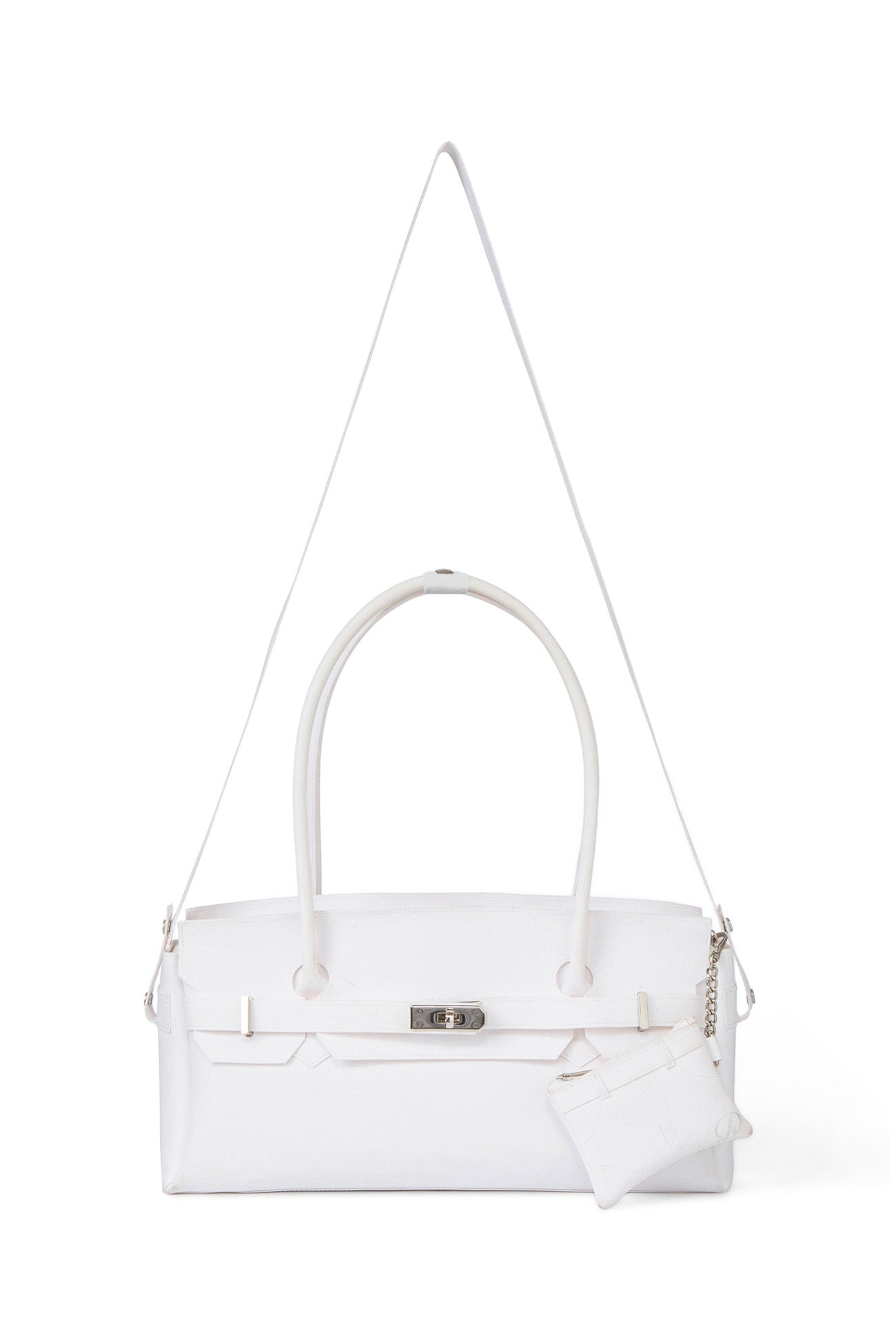 🫧JELLY BAG🫧 - JELLY TWO-WAY BAG IN WHITE