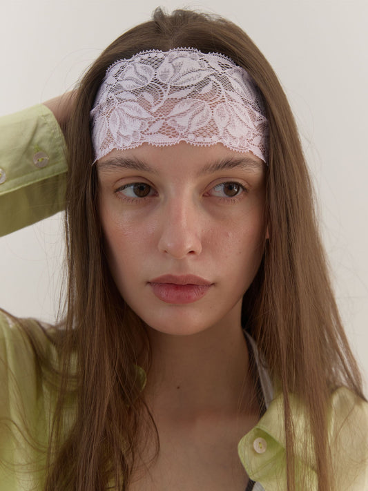 LACE HEADBAND (VIOLET)