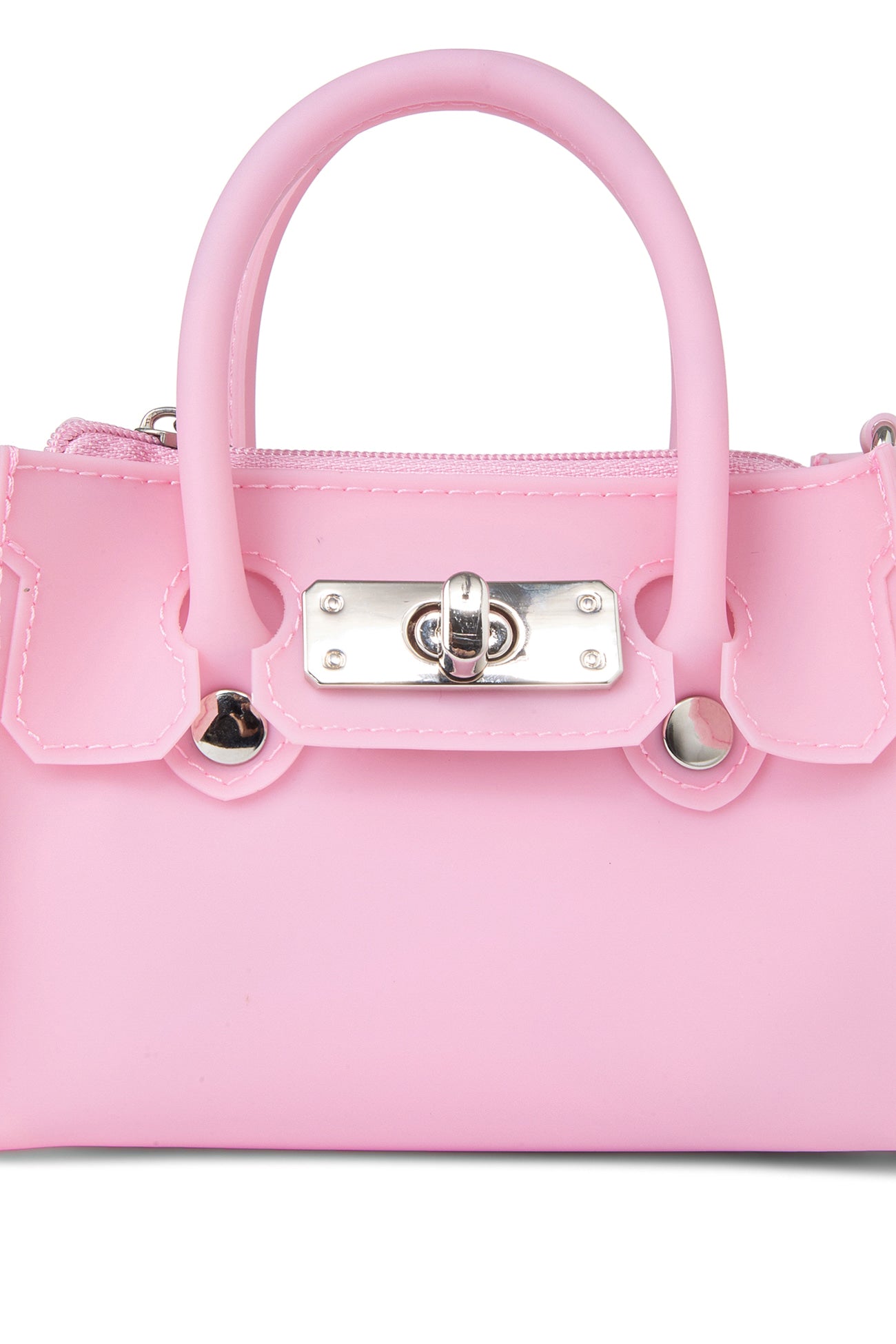 🫧JELLY BAG🫧 - JELLY CHAIN MINI BAG IN PINK