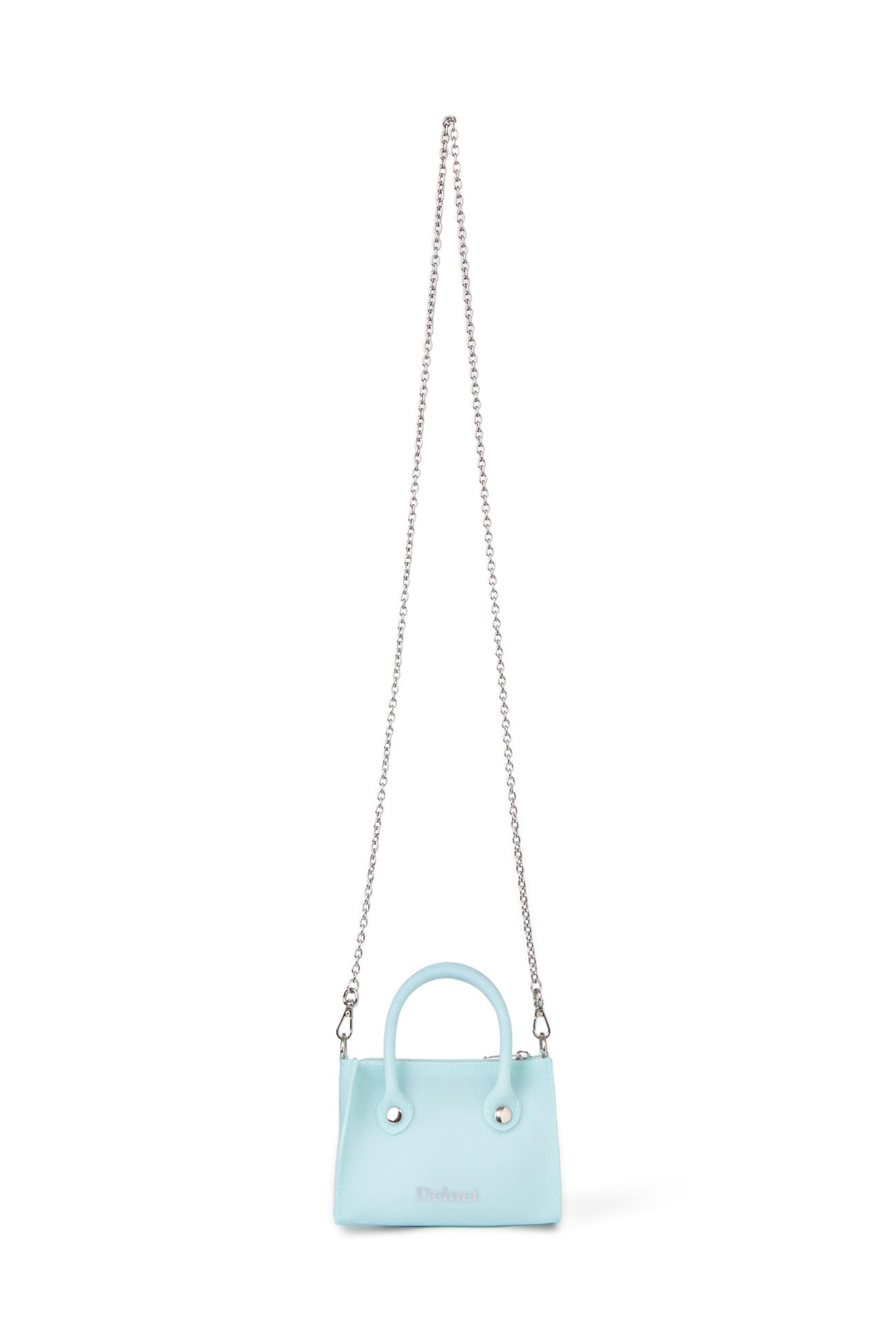 🫧JELLY BAG🫧 - JELLY CHAIN MINI BAG IN ICE BLUE