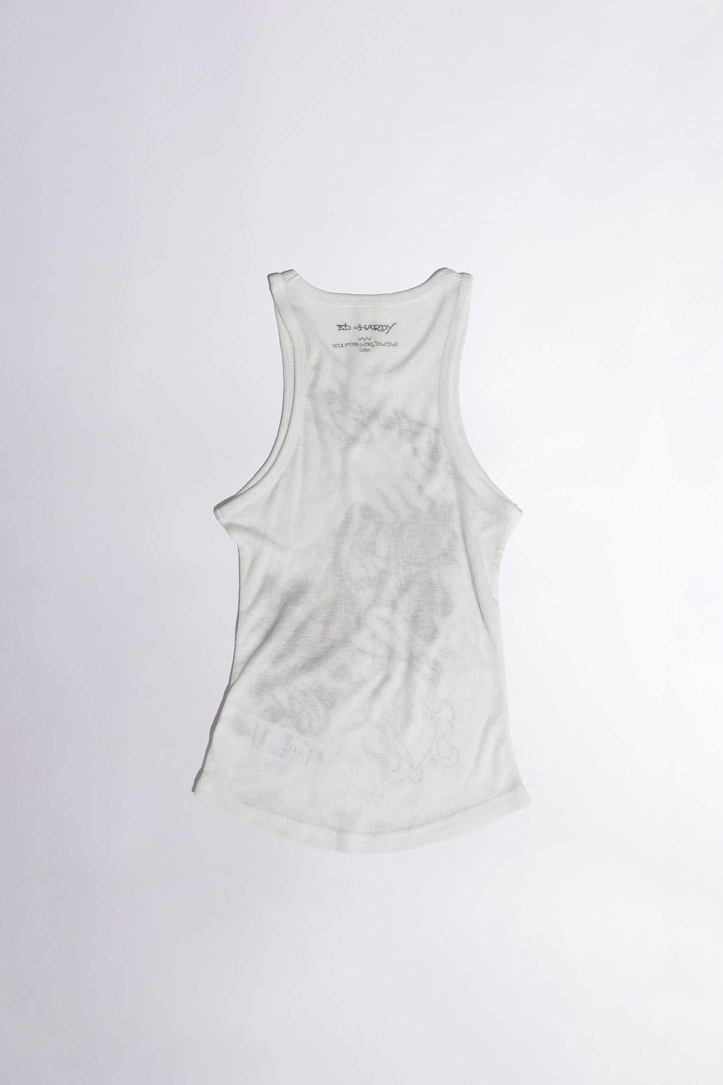 [Sculptor X Ed Hardy] Rib Tank Top