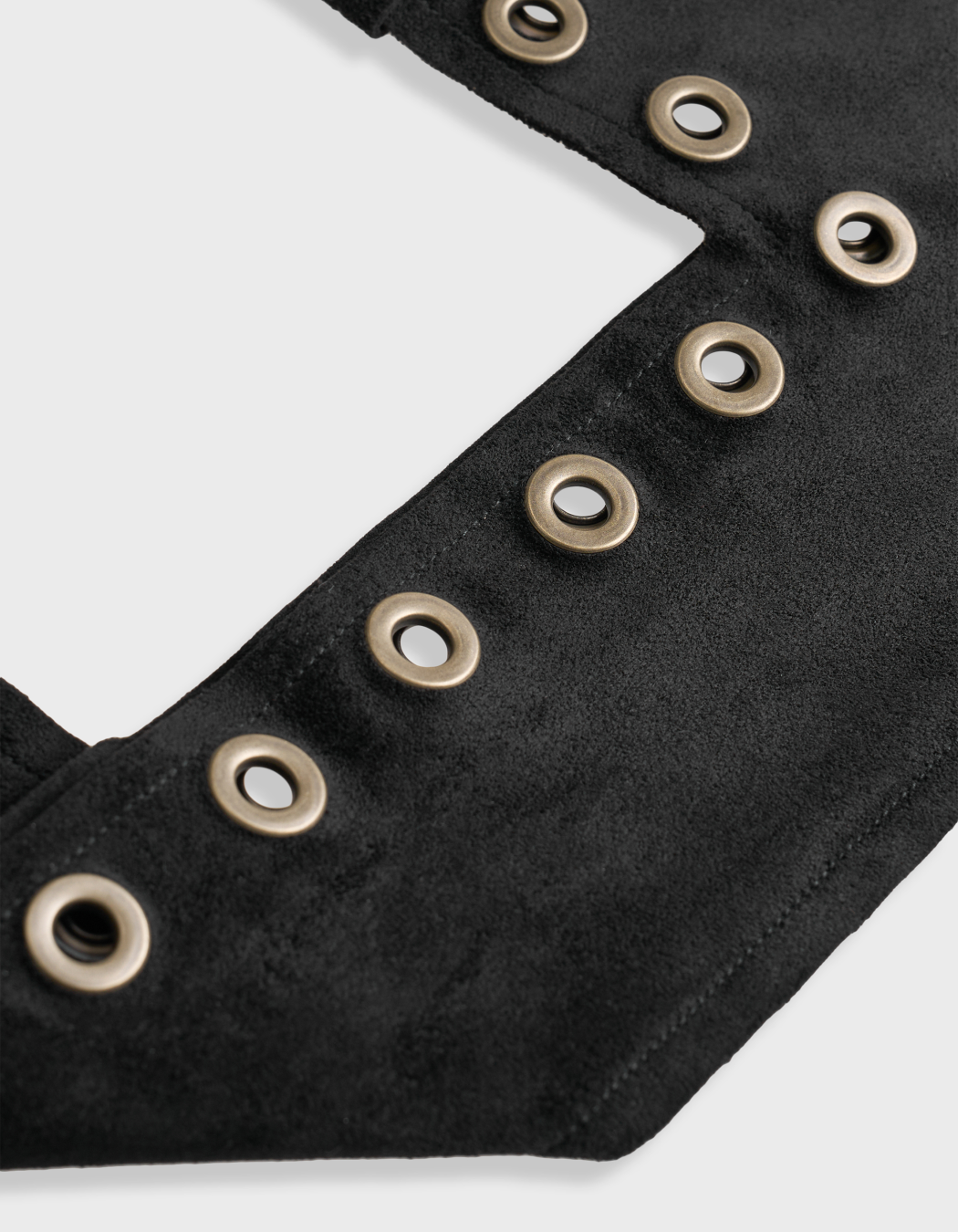 Polysooem - EYELET SUEDE SHOULDER BAG, BLACK – lolamoon.co Polysooem - EYELET SUEDE SHOULDER BAG, BLACK – lolamoon.co
