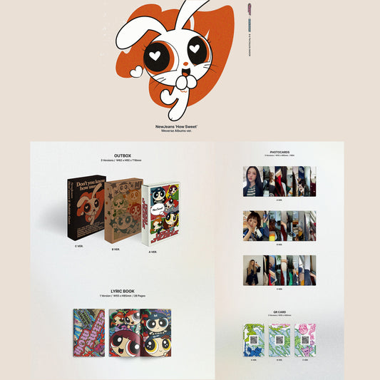 NewJeans 'How Sweet' Weverse Albums ver.