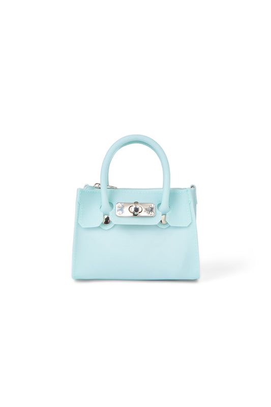 🫧JELLY BAG🫧 - JELLY CHAIN MINI BAG IN ICE BLUE