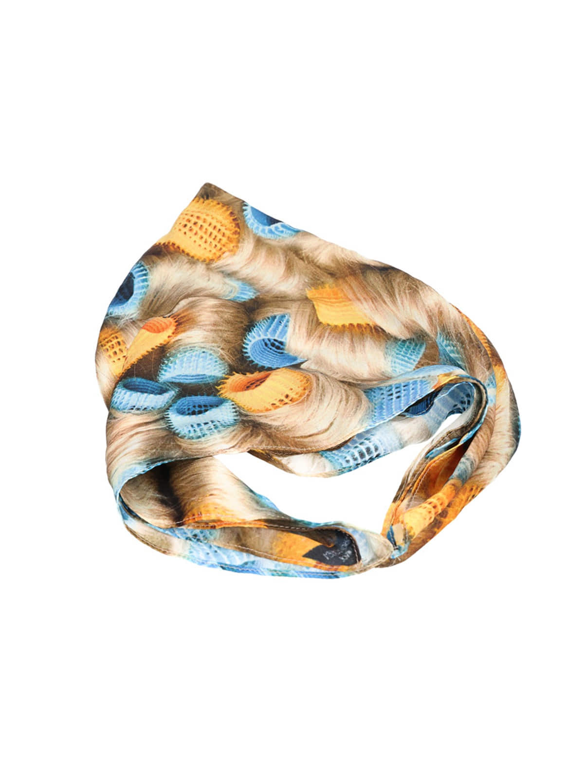 hair roll scarf (color)