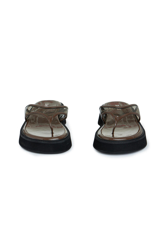 Deinet - JELLY FLIP FLOP IN BROWN