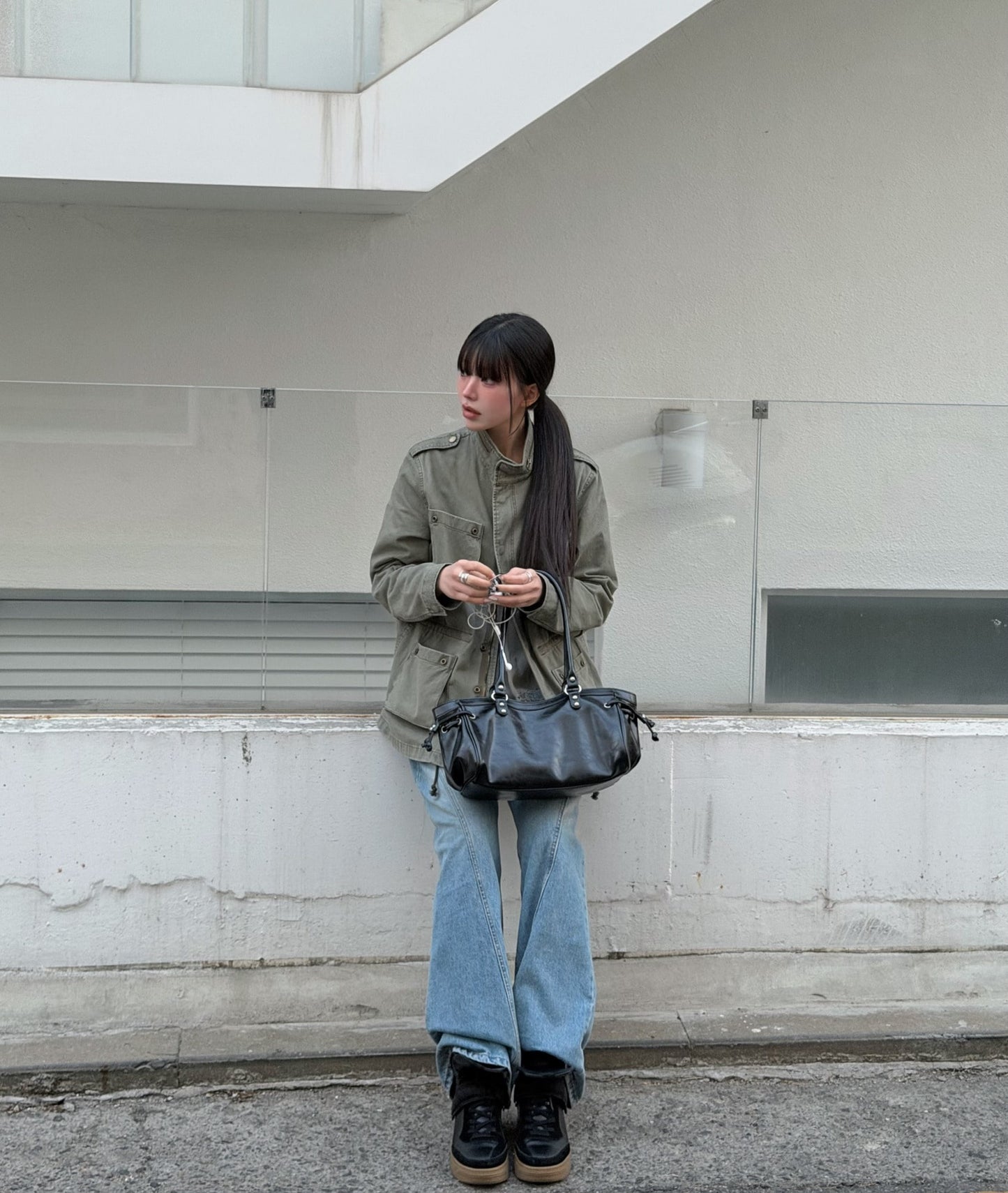 Theella - Naomi's Bag · BLACK