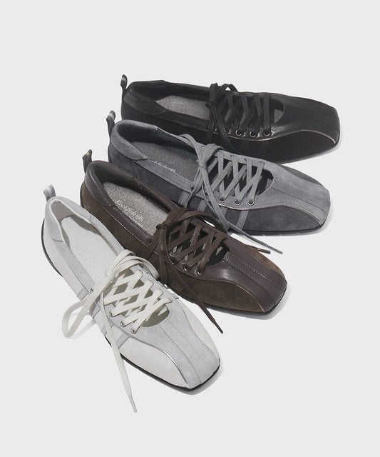 BLISS LACEUP SNEAKERS(SUEDE) - 4 colors