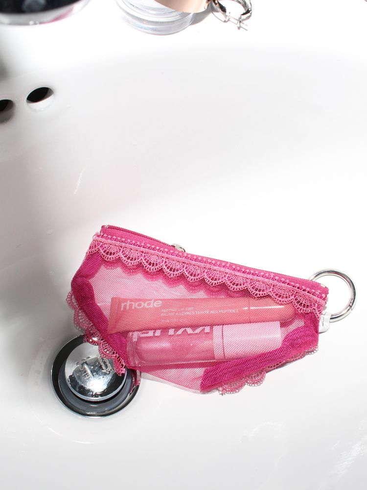 kuel-things－Cheeky pouch (Cherry pink)