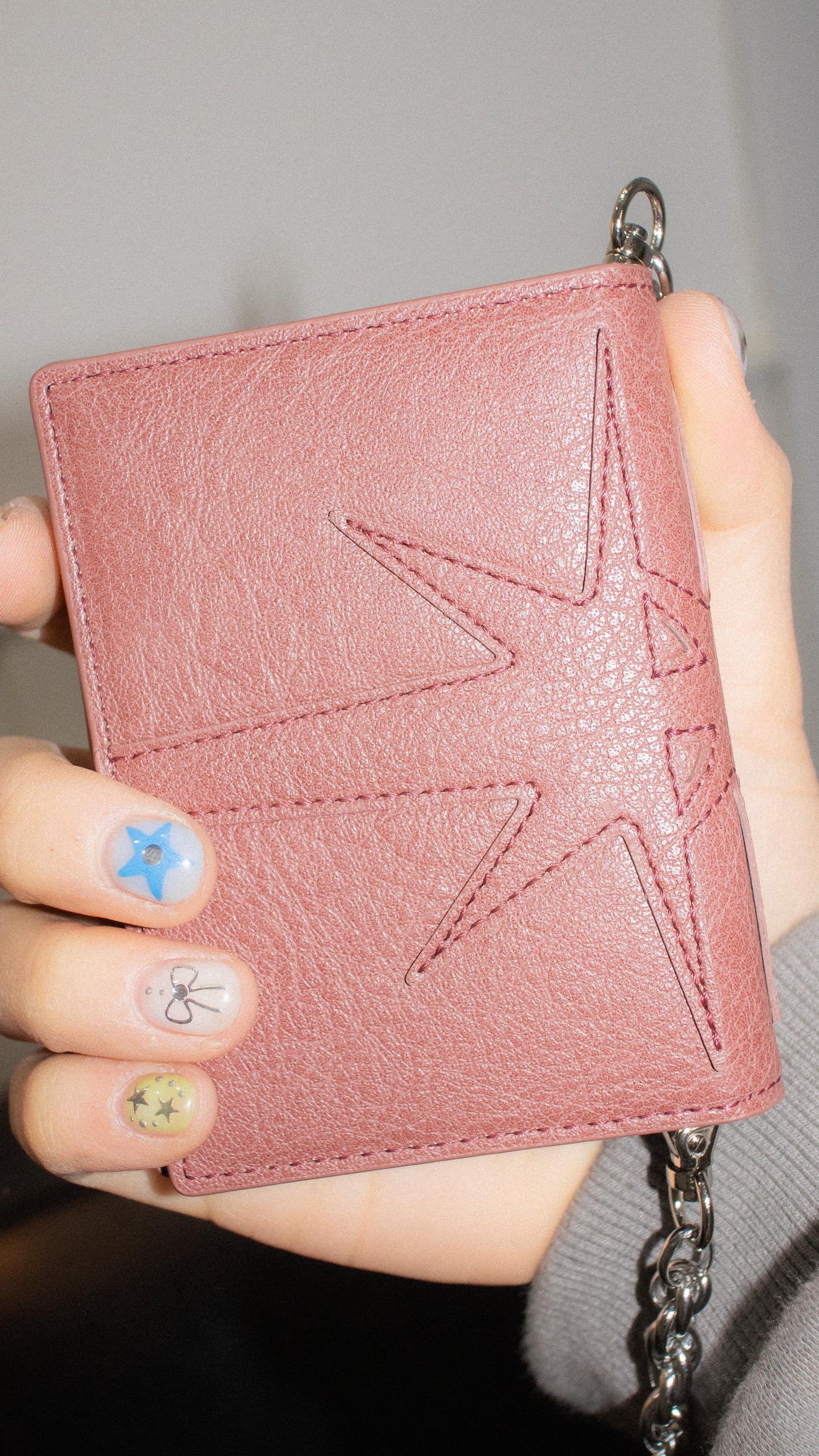 IUGA - Patch Chain Wallet (Red Brown)