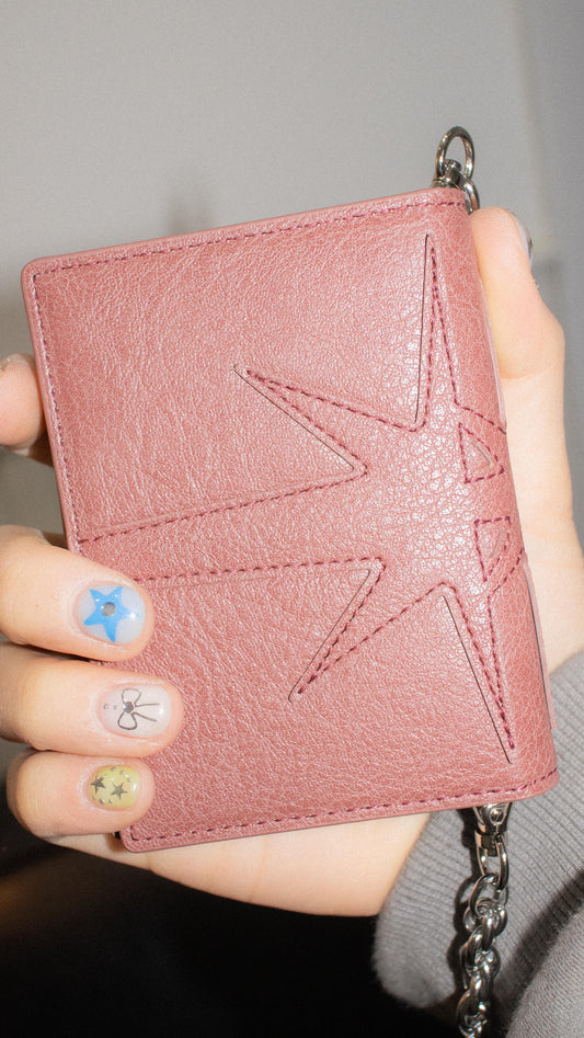 IUGA - Patch Chain Wallet (Red Brown)