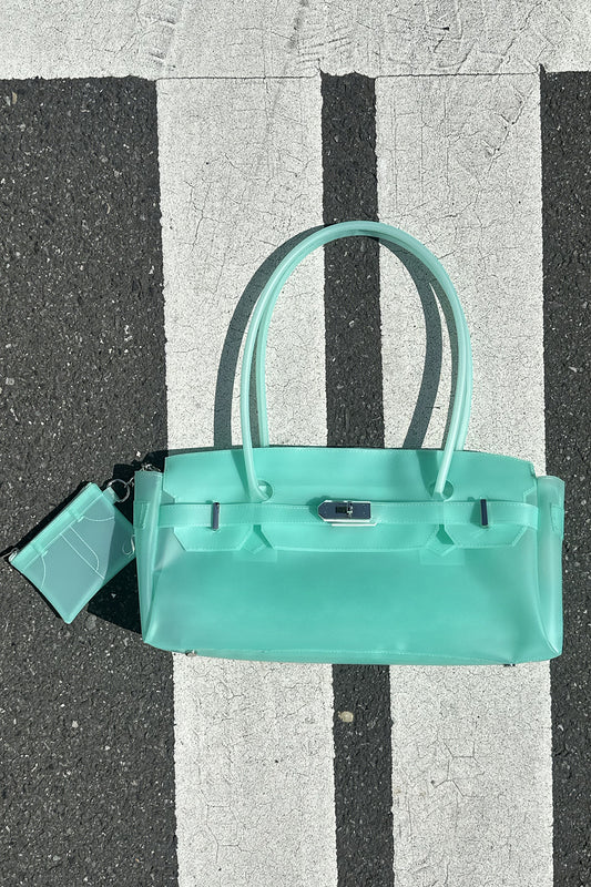 Jelly Firkin-JELLY TWO-WAY BAG IN MINT