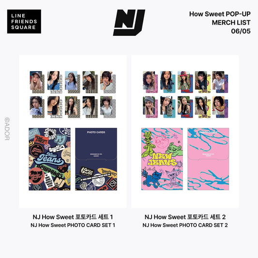 NJ How Sweet PHOTO CARD SET