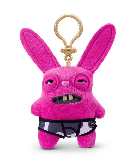 Fugglers Rabbit pink key ring