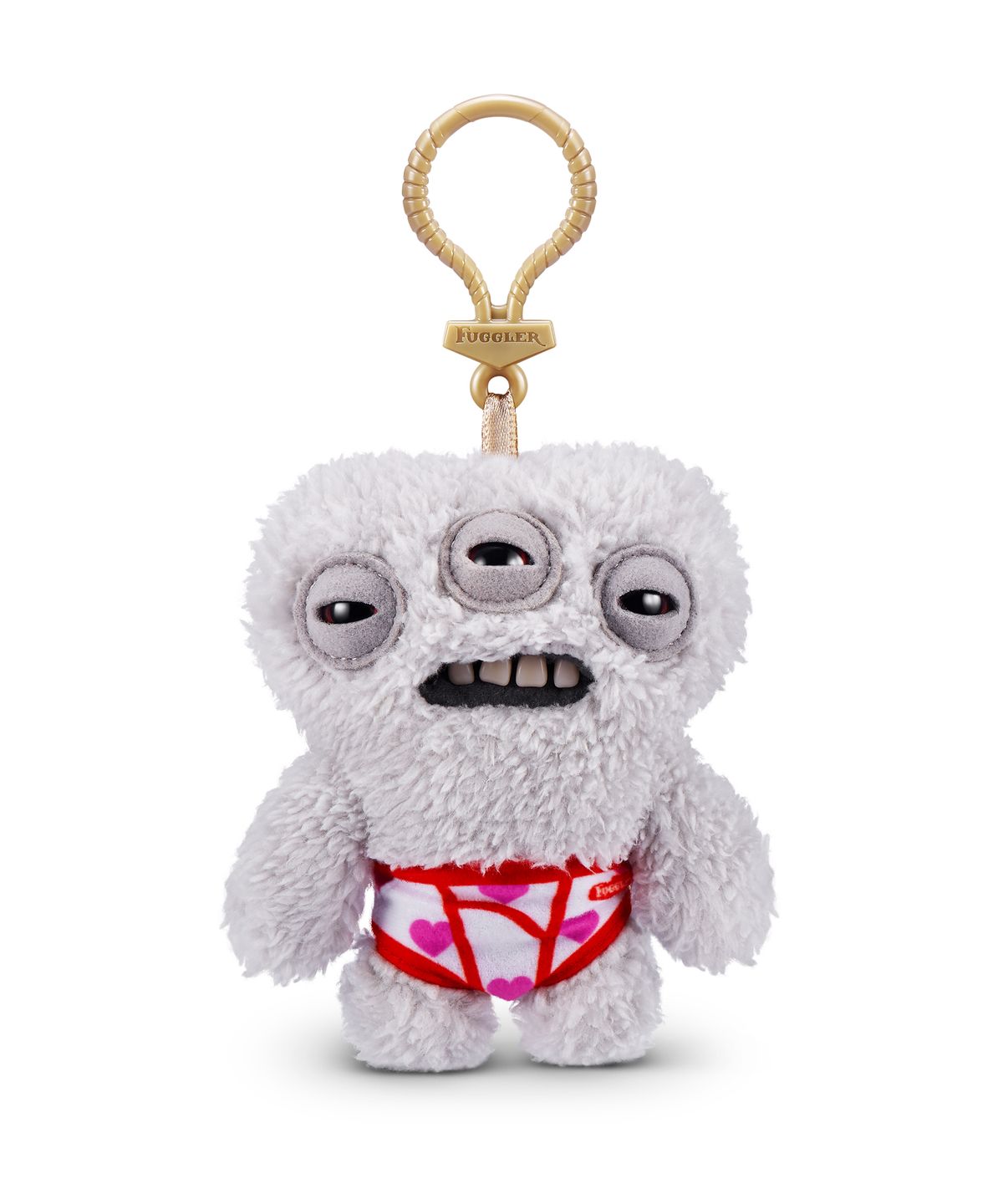 Fugglers Alien Gray Keyring