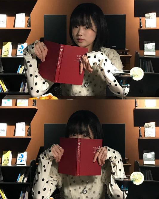 Afternude - DOT HOODIE (WHITE)