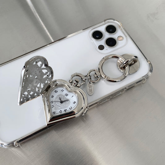 grumpy - Ethereal Heart Watch Keychain
