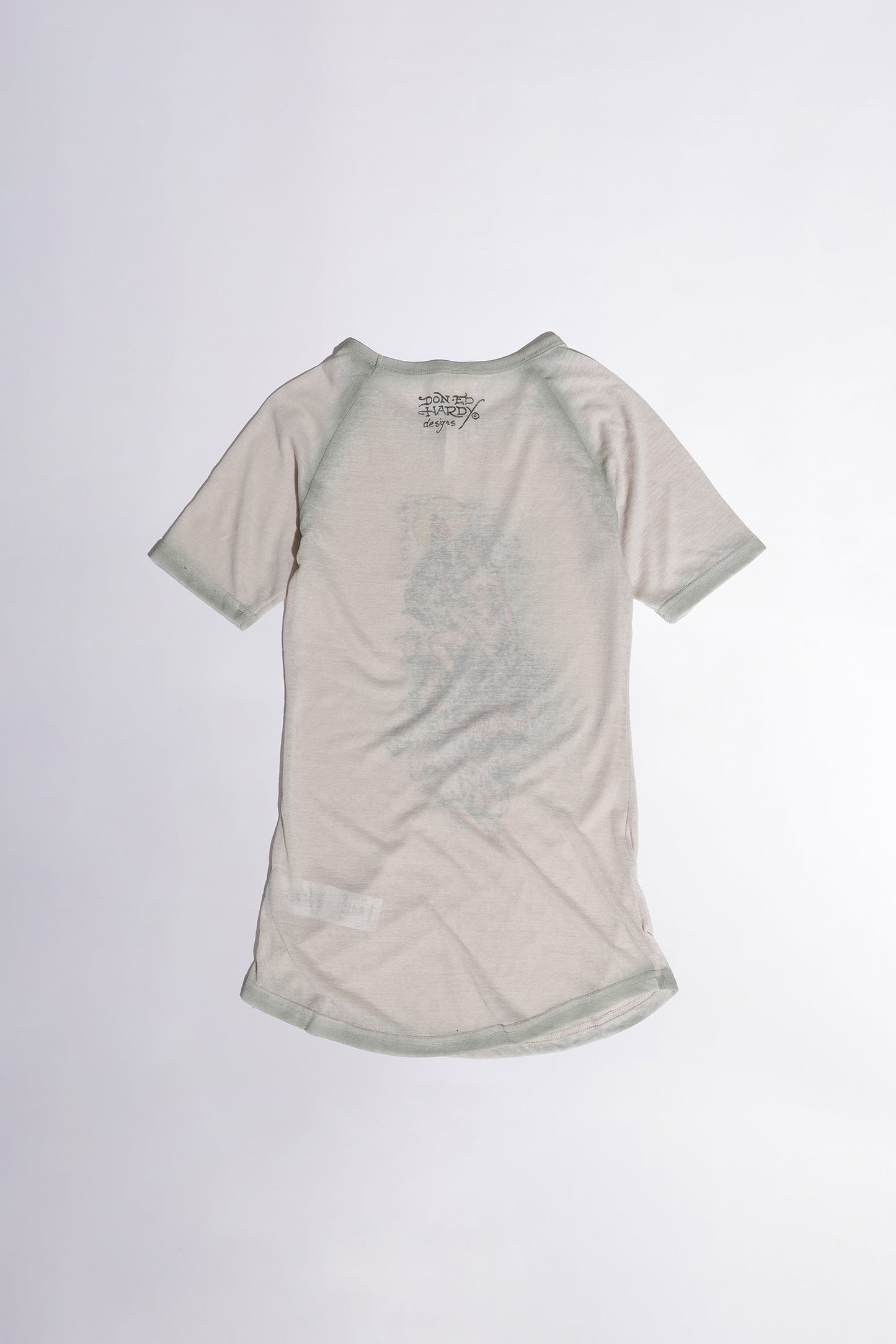 [Sculptor X Ed Hardy] Brush Raglan Tee Raw