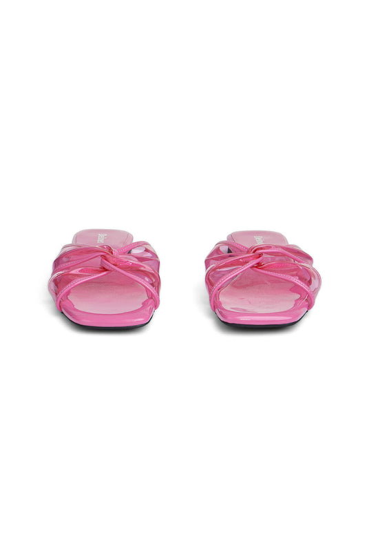 Deinet - JELLY TWISTED SLIPPERS IN PINK