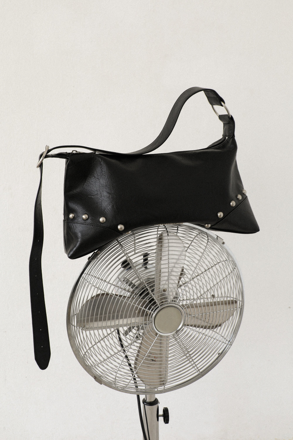 IUGA - Studded Hobo Bag (Black)