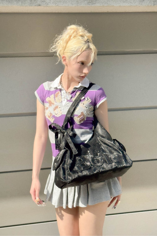 BOIL TALE - 메간 백 (SILKY BLACK) • 9/9일 예약발송