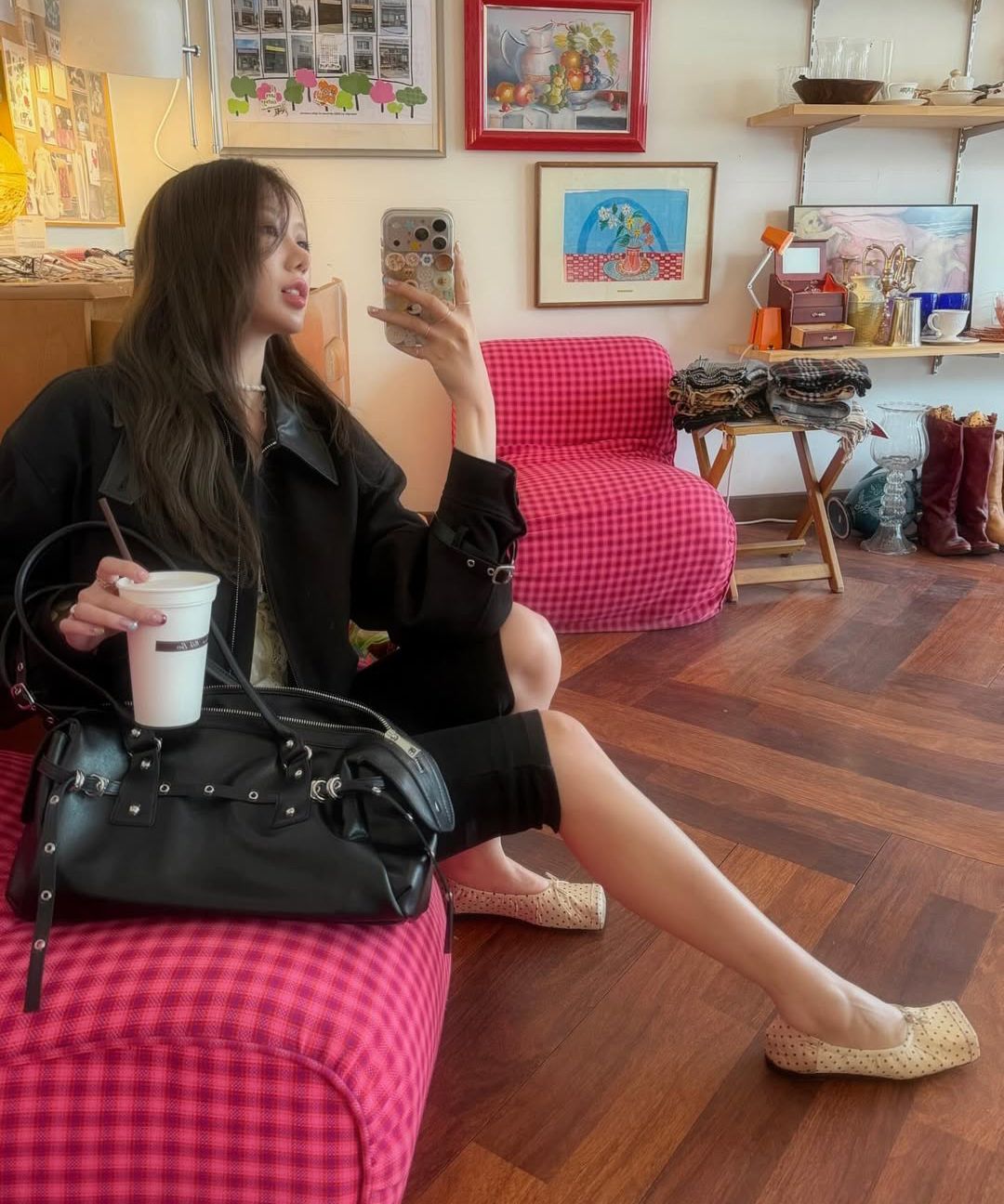 [레터리X젤라비]BELTED SERA BAG_BLACK