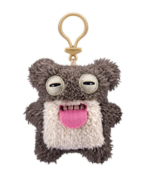 Fugglers Square Bear Brown Keyring