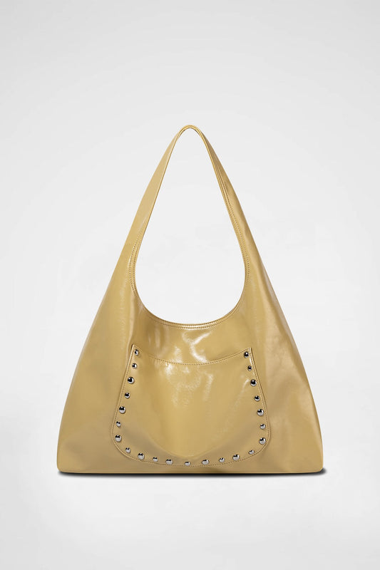 KHIHO - STUD POPO BAG (POCKET POINT) / YELLOW