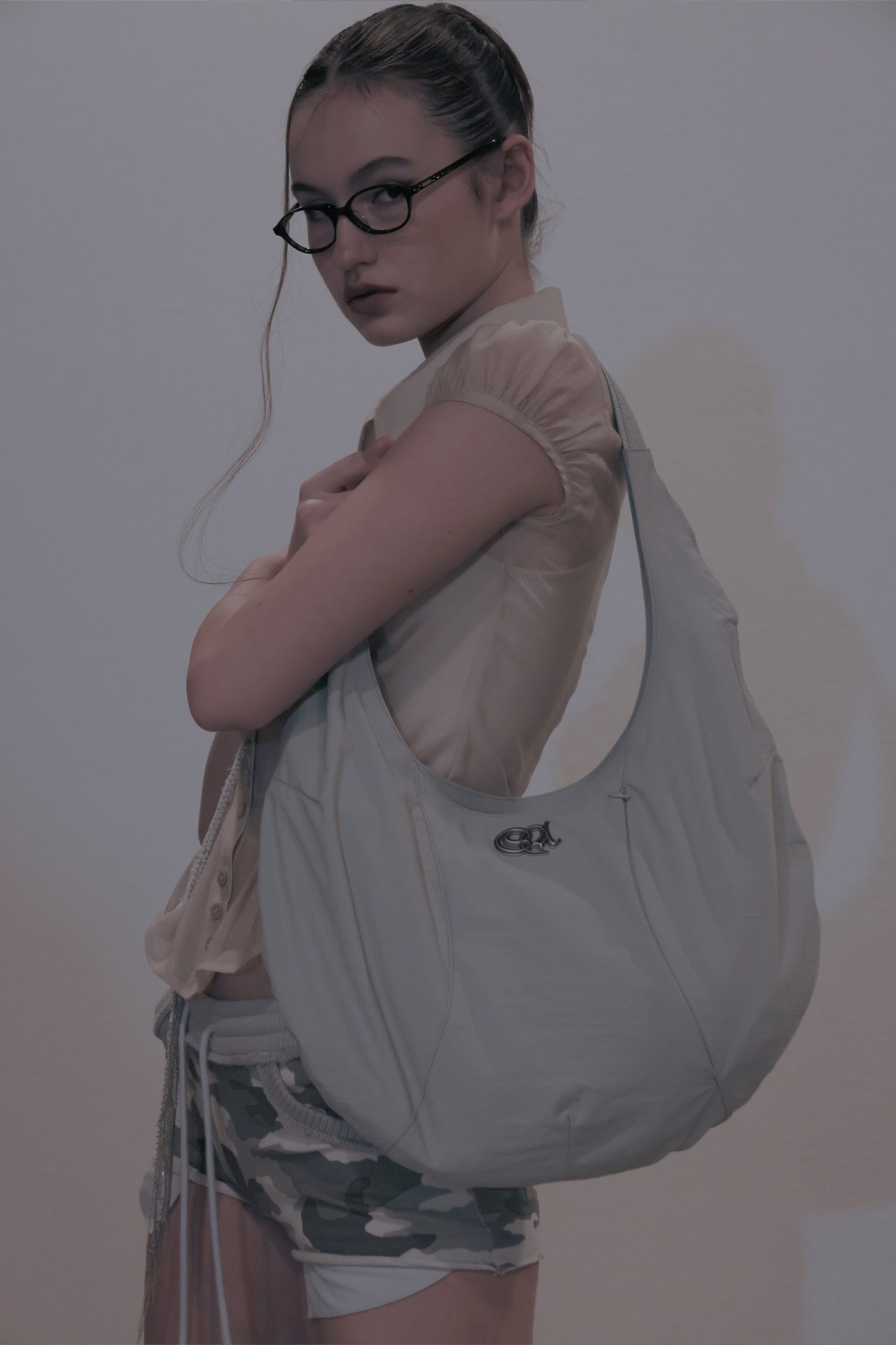 Nylon Moon Bag