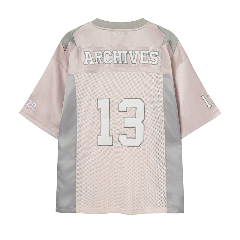 [2차 리오더] BIBI FOOTBALL T-SHIRT (BABY PINK)