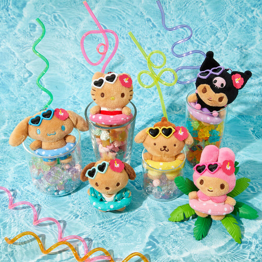 Olive Young x Sanrio 💖黑皮Sanrio keyring 公仔