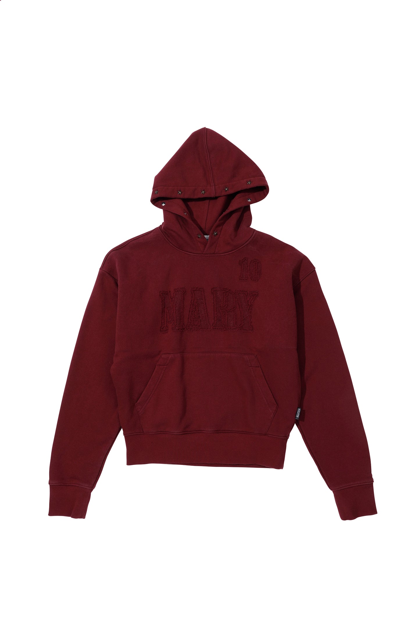 Mary Acid Peel Hoodie Washed Wine