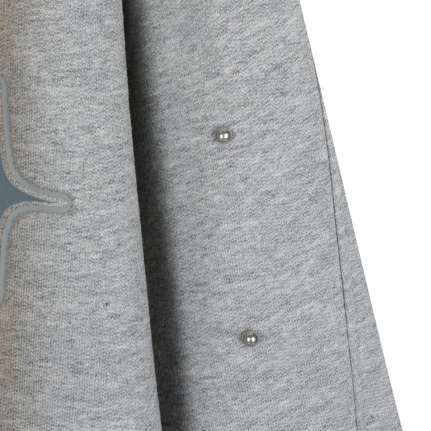 COTCHS - LUCKY77 HOODED ZIP UP(GREY)