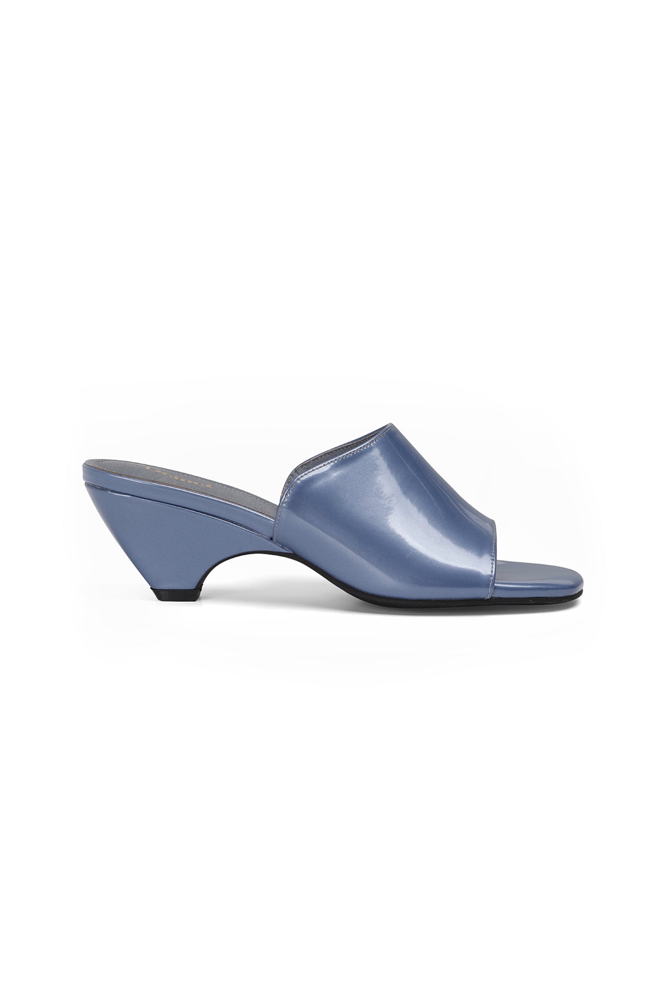 Deinet - ENAMEL SLIPPERS IN BLUE