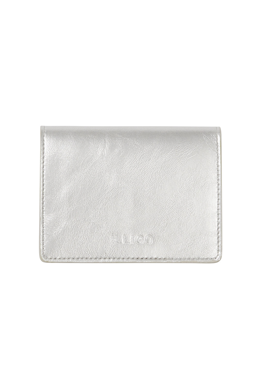 illigo - [Pre-order delivery on 09/30] Letter Fold Card Wallet Silver