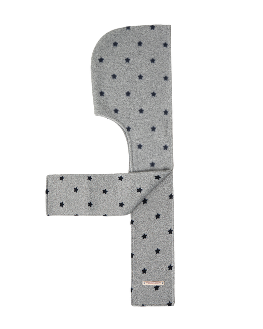 aeae - POCKET HOOD MUFFLER [STAR GREY]