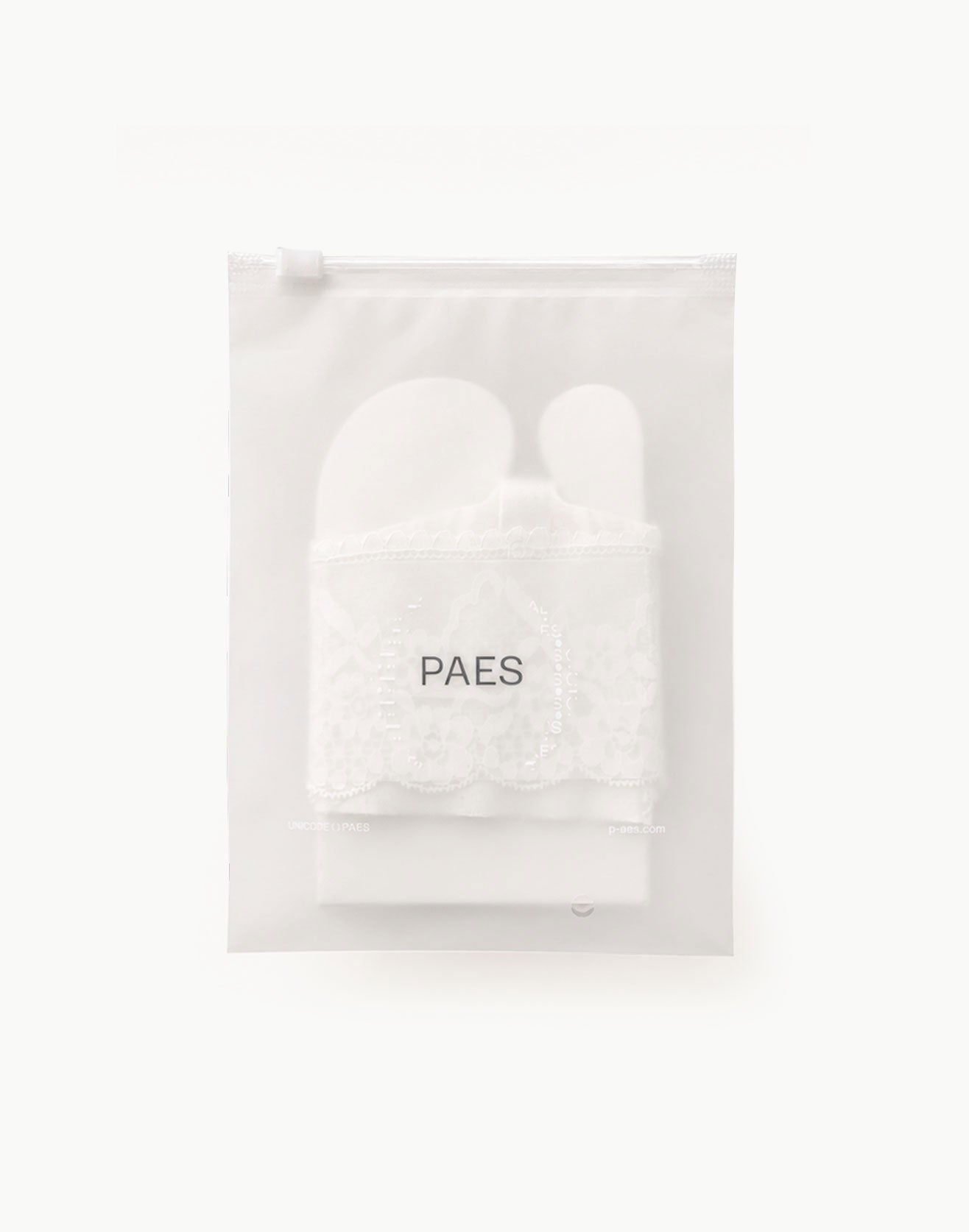 PAES - Floral Lace Toe Cover / White