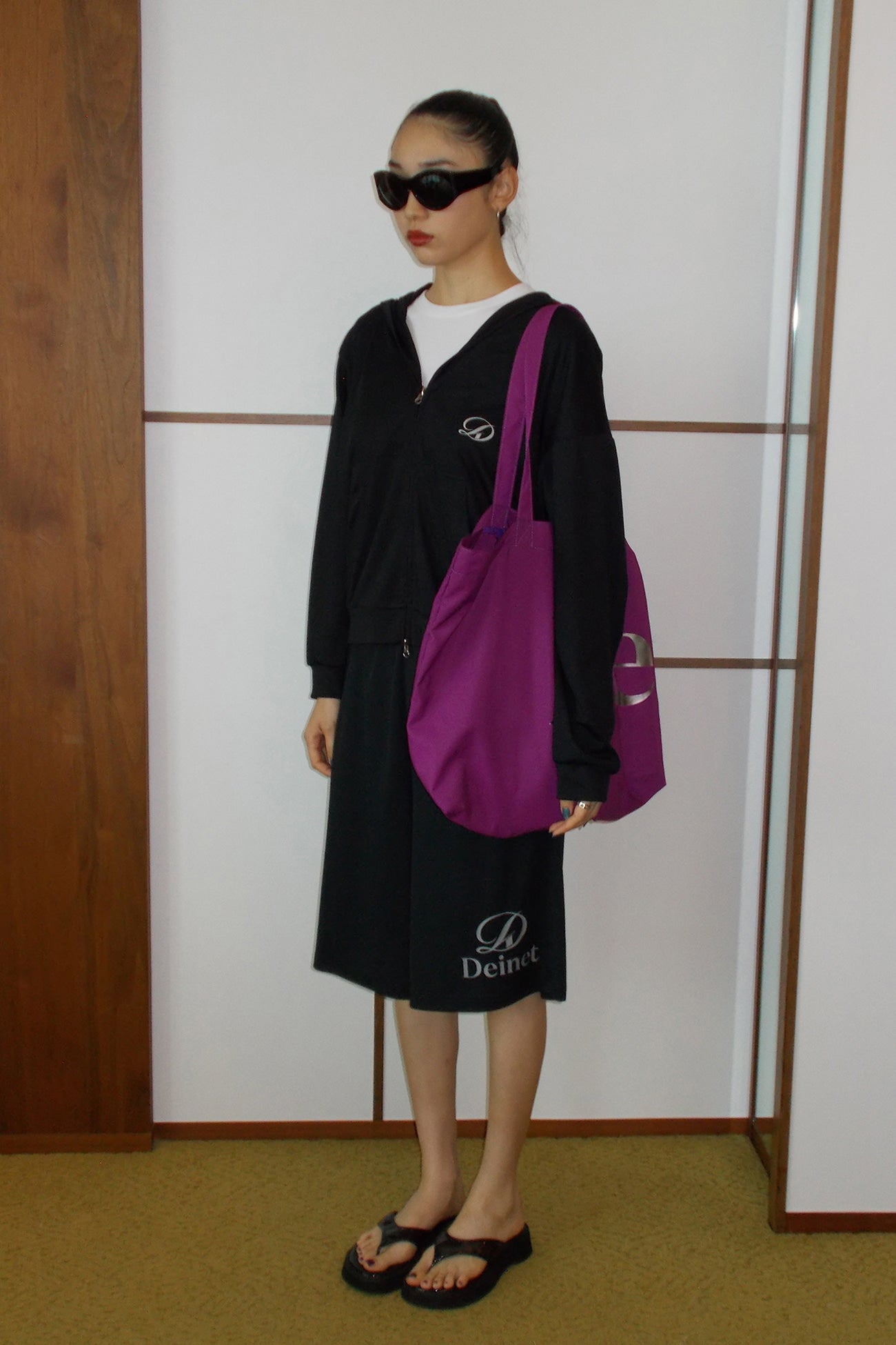 Deinet - JELLY FLIP FLOP IN BLACK