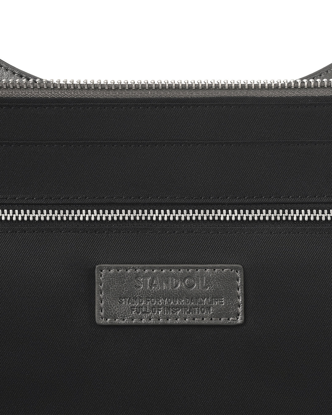 Stand oil-Breezy Bag Mini (Metallic gray)