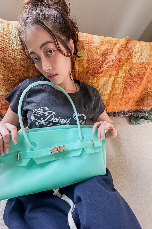Jelly Firkin-JELLY TWO-WAY BAG IN MINT