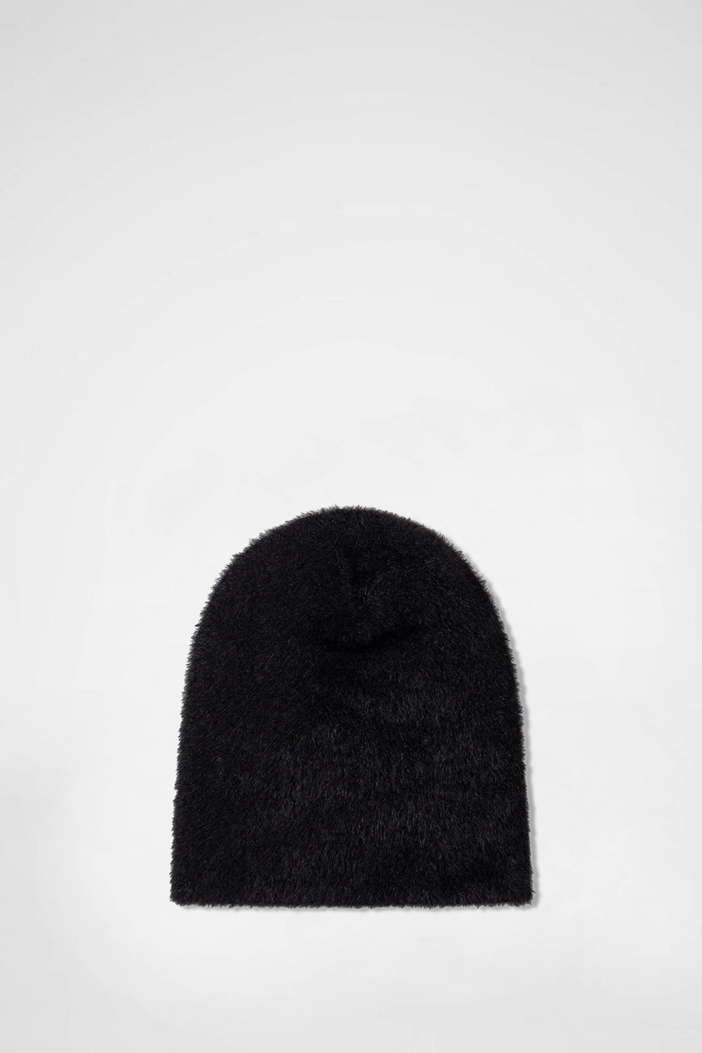 KHIHO -  LOGO HAIRY BEANIE / CHARCOAL