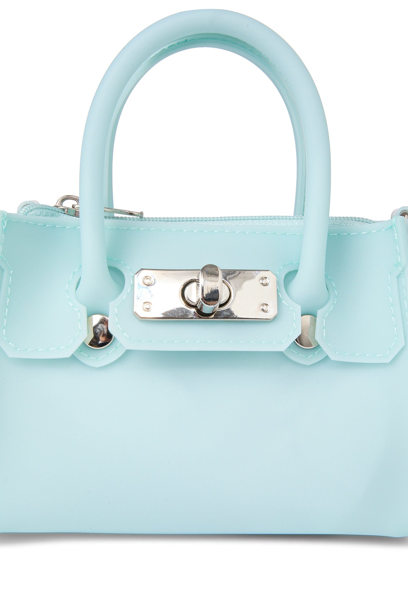 🫧JELLY BAG🫧 - JELLY CHAIN MINI BAG IN ICE BLUE