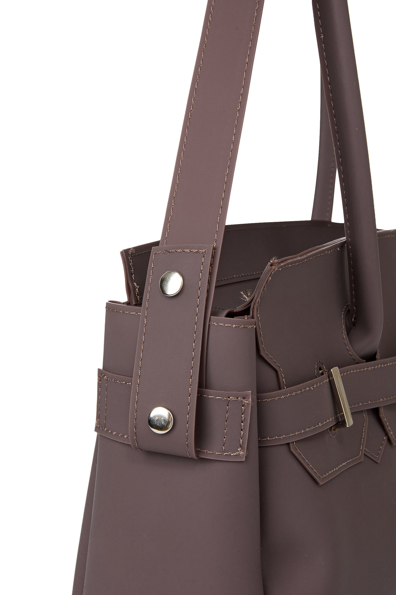 Jelly Firkin-JELLY TWO-WAY BAG IN BROWN