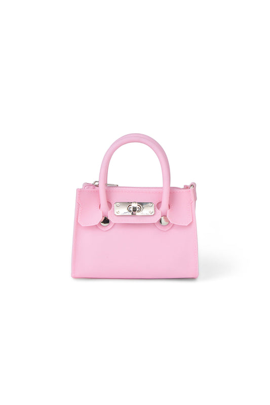 🫧JELLY BAG🫧 - JELLY CHAIN MINI BAG IN PINK