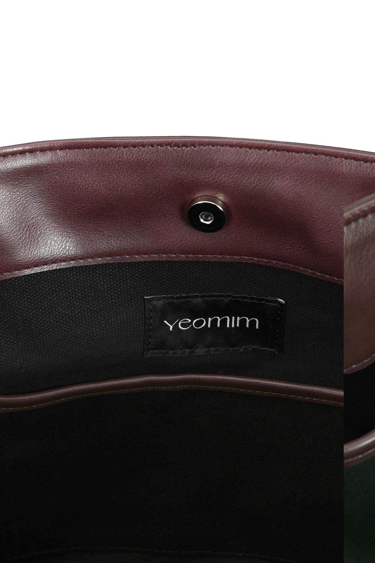 yeomim - 슬래키 백 slacky bag (mahogany)